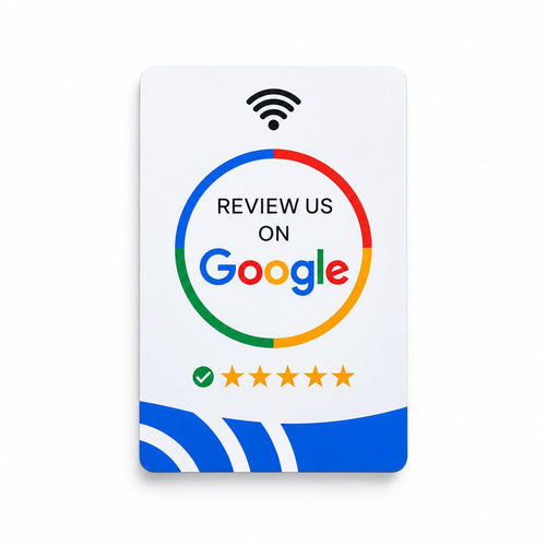 1x Google Bewertungs Karte